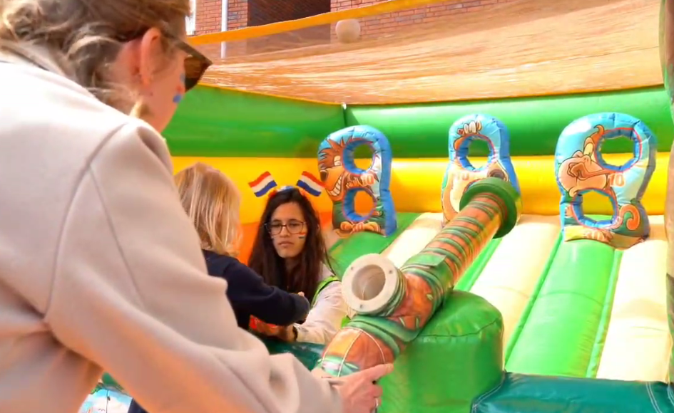Kinderkoningsdag evenement Wormerveer klimmen spelletjes