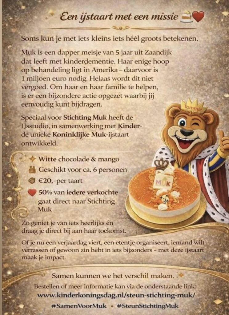 kinderkoningsdag-ijstaart-Muk-stichting-