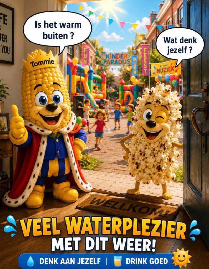 Warm-weer-Kinderkoningsdag